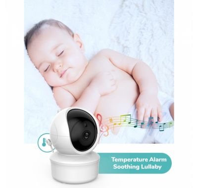 Ενδοεπικοινωνία με περιστρεφόμενη κάμερα Bebe Stars 4,3″ 9506 στο Bebe Maison