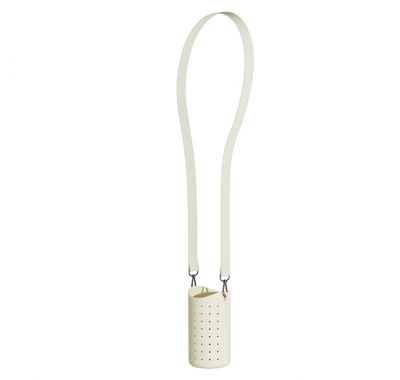 Σιλικονούχος θήκη με ιμάντα & συλλεκτικά Charms Asobu Bestie sling για παγουράκι Yellow στο Bebe Maison