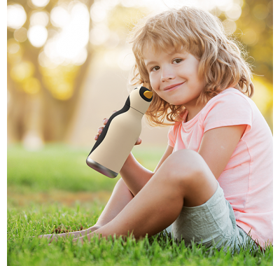 Ανοξείδωτο παιδικό παγουράκι με καλαμάκι 475ml Asobu Bestie Bottle Pengiun στο Bebe Maison