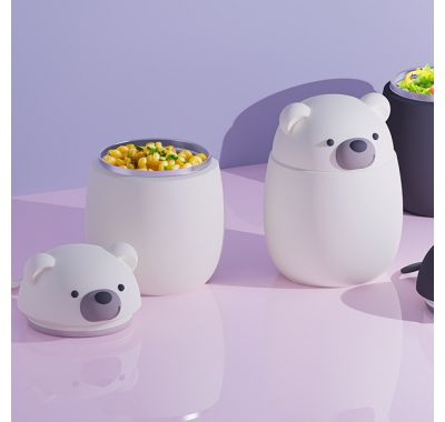 Παιδικό ισοθερμικό δοχείο φαγητού Asobu Bestie Foodie 590 ml Cow στο Bebe Maison