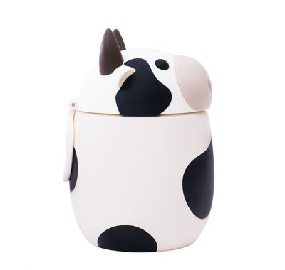 Παιδικό ισοθερμικό δοχείο φαγητού Asobu Bestie Foodie 590 ml Cow στο Bebe Maison