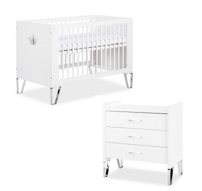 Ολοκληρωμένο βρεφικό δωμάτιο Klups Blanka white 140*70cm στο Bebe Maison
