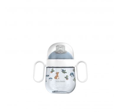 Εκπαιδευτικό ποτηράκι με χειρολαβές  Little Dutch Mio 200 ml - Forest Friends στο Bebe Maison