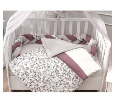 Σετ προίκας Abo Flower Garden 3τμχ στο Bebe Maison