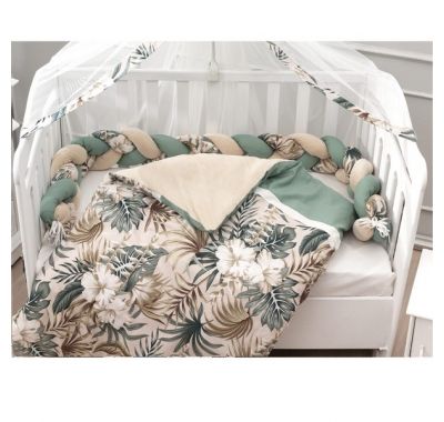 Σετ προίκας Abo Tropical Leaves 3τμχ στο Bebe Maison