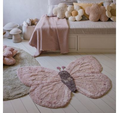 Χαλί δωματίου Lorena Canals Πεταλούδα 90x120 εκ. στο Bebe Maison