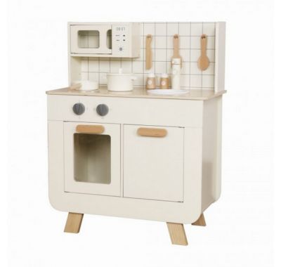 Ξύλινη κουζίνα Moni με 9 αξεσουάρ στο Bebe Maison