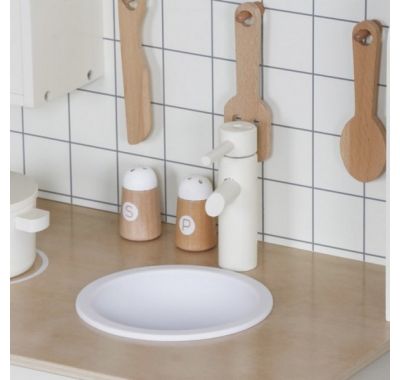 Ξύλινη κουζίνα Moni με 9 αξεσουάρ στο Bebe Maison