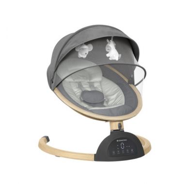 Ηλεκτρική κούνια ρηλάξ Kikka Boo Ashlee Dark Grey 2025 στο Bebe Maison