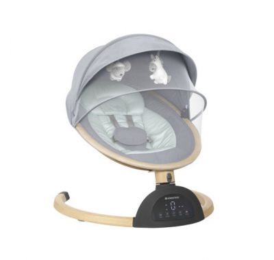 Ηλεκτρική κούνια ρηλάξ Kikka Boo Ashlee Light Grey 2025 στο Bebe Maison