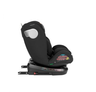 Παιδικό κάθισμα αυτοκινήτου Kikka Boo i-SIZE 40-150 εκ i-Moove 2  Black στο Bebe Maison