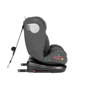 Παιδικό κάθισμα αυτοκινήτου Kikka Boo i-SIZE 40-150 εκ i-Moove 2 Dark Grey στο Bebe Maison