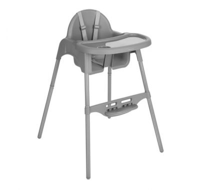 Καρέκλα φαγητού Kikka Boo 2in1 Jammy Grey στο Bebe Maison