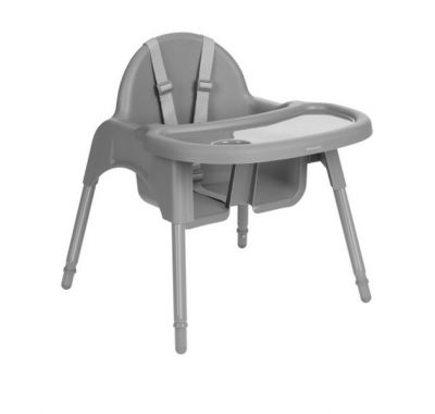Καρέκλα φαγητού Kikka Boo 2in1 Jammy Grey στο Bebe Maison