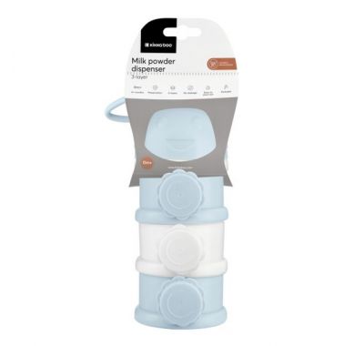 Δοσομετρητής σκόνης γάλακτος Kikka Boo με 3 επίπεδα Blue στο Bebe Maison