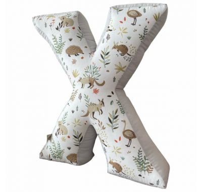 Διακοσμητικό μαξιλάρι Catriss  μονόγραμμα 45εκ  Grey Whisper στο Bebe Maison