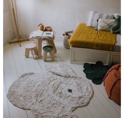 Χαλί δωματίου Lorena Canals Κουνελάκι 130x135 εκ. στο Bebe Maison