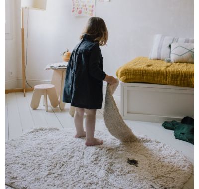 Χαλί δωματίου Lorena Canals Κουνελάκι 130x135 εκ. στο Bebe Maison