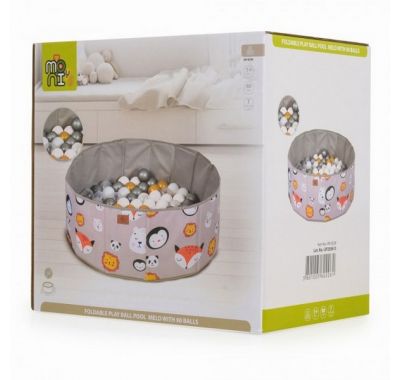 Αναδιπλούμενη πισίνα με 90 μπάλες Moni Melo Animals στο Bebe Maison