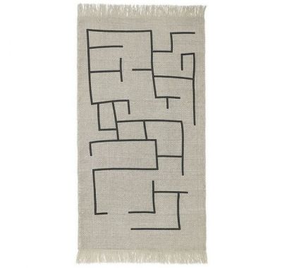Χαλί βαμβακερό Kids Concept Geometric 130x90 εκ. στο Bebe Maison