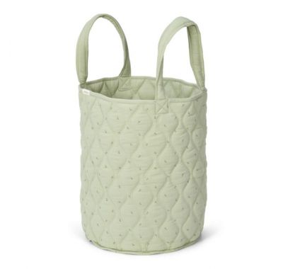 Καλάθι αποθήκευσης Little Dutch μεγάλο Pure Sage στο Bebe Maison