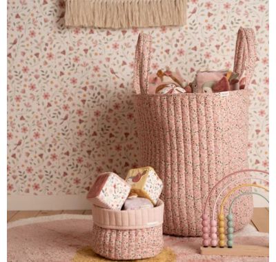 Καλάθι αποθήκευσης Little Dutch μεγάλο Fairy Floral στο Bebe Maison