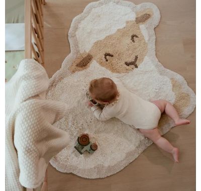 Χαλί δωματίου Little Dutch Προβατάκι Little Farm 118x80 εκ. στο Bebe Maison