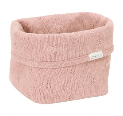 Καλάθι αλλαξιέρας  Little Dutch πλεκτό μικρό Pure Blossom στο Bebe Maison