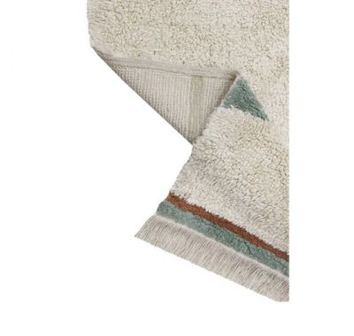 Χαλί δωματίου Lorena Canals Lanes Vintage Blue 90 x 130 εκ. στο Bebe Maison