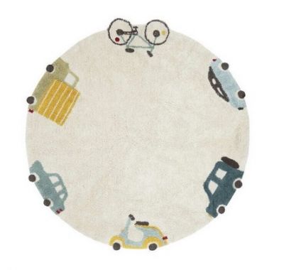 Χαλί δωματίου Lorena Canals Wheels O 140 εκ. στο Bebe Maison