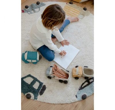 Χαλί δωματίου Lorena Canals Wheels O 140 εκ. στο Bebe Maison