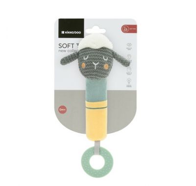 Κουδουνίστρα πίεσης Kikka Boo με μασητικό  Sleepy Sheep στο Bebe Maison