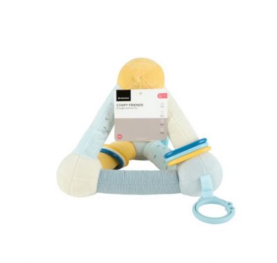 Υφασμάτινο τρίγωνο δραστηριοτήτων Kikka Boo Stripy Friends στο Bebe Maison