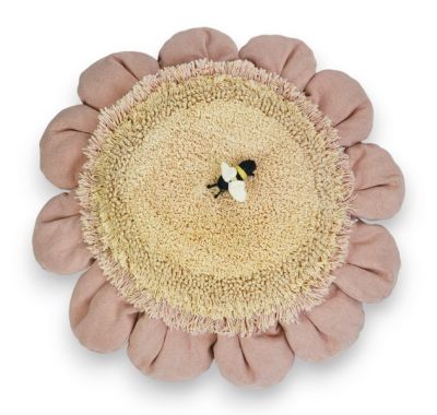 Πουφ Lorena Canals Pink Daisy στο Bebe Maison