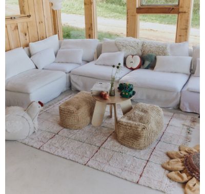 Πουφ Lorena Canals Δεμάτι Άχυρο στο Bebe Maison