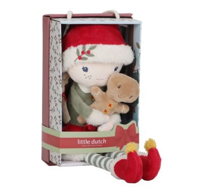 Κούκλα Χριστουγεννιάτικη  Little Dutch Rosa GRS στο Bebe Maison