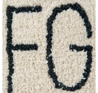 Πουφ Lorena Canals ABC Natural/Black στο Bebe Maison