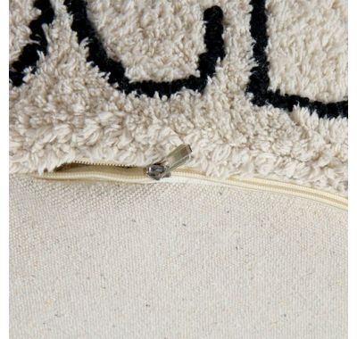 Πουφ Lorena Canals ABC Natural/Black στο Bebe Maison