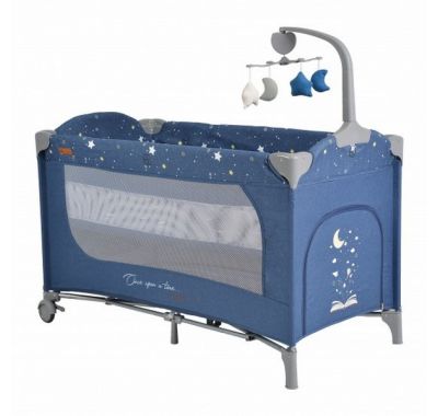 Διώροφο παρκοκρέβατο Cangaroo Once Upon A Time 2 Jeans με παιχνίδι στο Bebe Maison