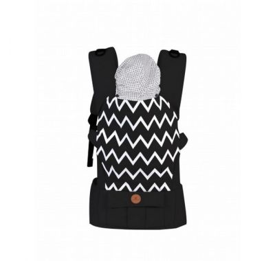 Εργονομικός μάρσιπος Cangaroo Explorer black στο Bebe Maison