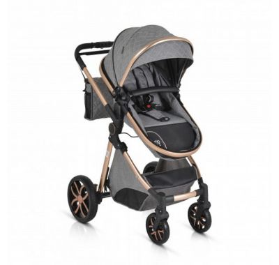 Πολυκαρότσι 2 σε 1 Cangaroo Alma Dark grey στο Bebe Maison