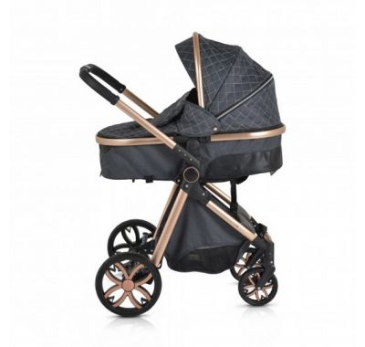 Πολυκαρότσι 2 σε 1 Cangaroo Alma Black στο Bebe Maison