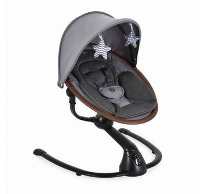 Ηλεκτρική κούνια ρηλάξ Cangaroo Cloud Premium + Dark grey στο Bebe Maison