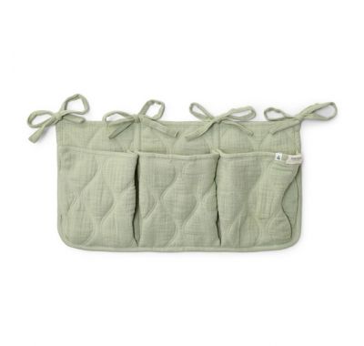 Υφασμάτινες θήκες οργάνωσης καπιτονέ Little Dutch Pure Sage στο Bebe Maison