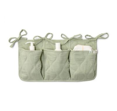 Υφασμάτινες θήκες οργάνωσης καπιτονέ Little Dutch Pure Sage στο Bebe Maison