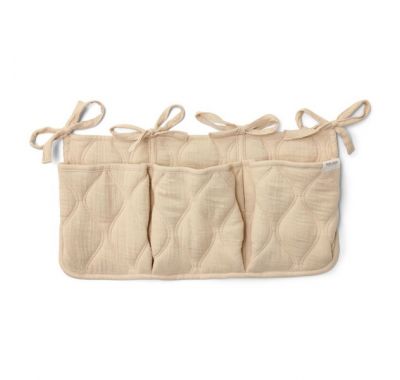 Υφασμάτινες θήκες οργάνωσης καπιτονέ Little Dutch Pure Soft Beige στο Bebe Maison