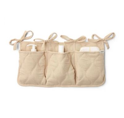 Υφασμάτινες θήκες οργάνωσης καπιτονέ Little Dutch Pure Soft Beige στο Bebe Maison