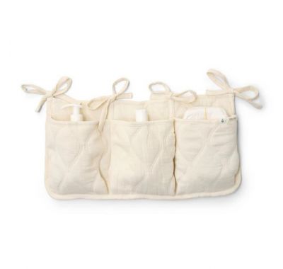 Υφασμάτινες θήκες οργάνωσης καπιτονέ Little Dutch Pure Soft White στο Bebe Maison