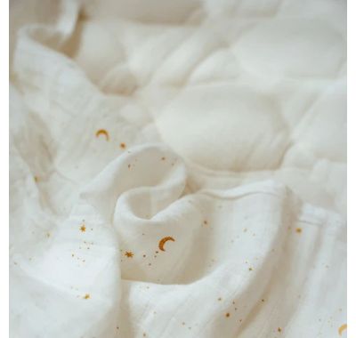 Κουβέρτα καπιτονέ Little Dutch Pure Soft White 70x100 στο Bebe Maison