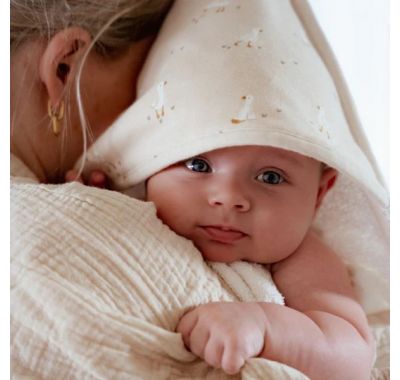 Μπουρνουζοπετσέτα Little Dutch  Little Goose 75x75 στο Bebe Maison